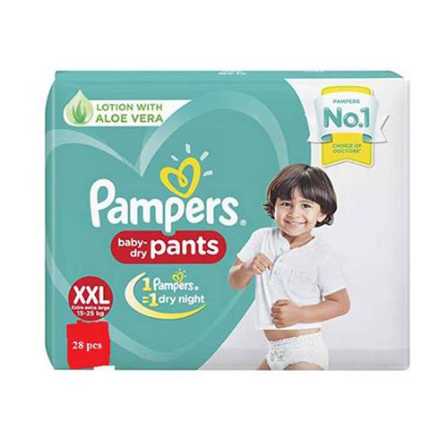 PAMPERS PANTS XXL (15 TO 25kg) 8 PANTS